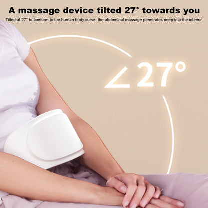 Electric Abdominal Massager 2 Level Bian Stone Tummy Kneading Instrument Bianstone Belly Rubbing Instrument for Flattening Belly